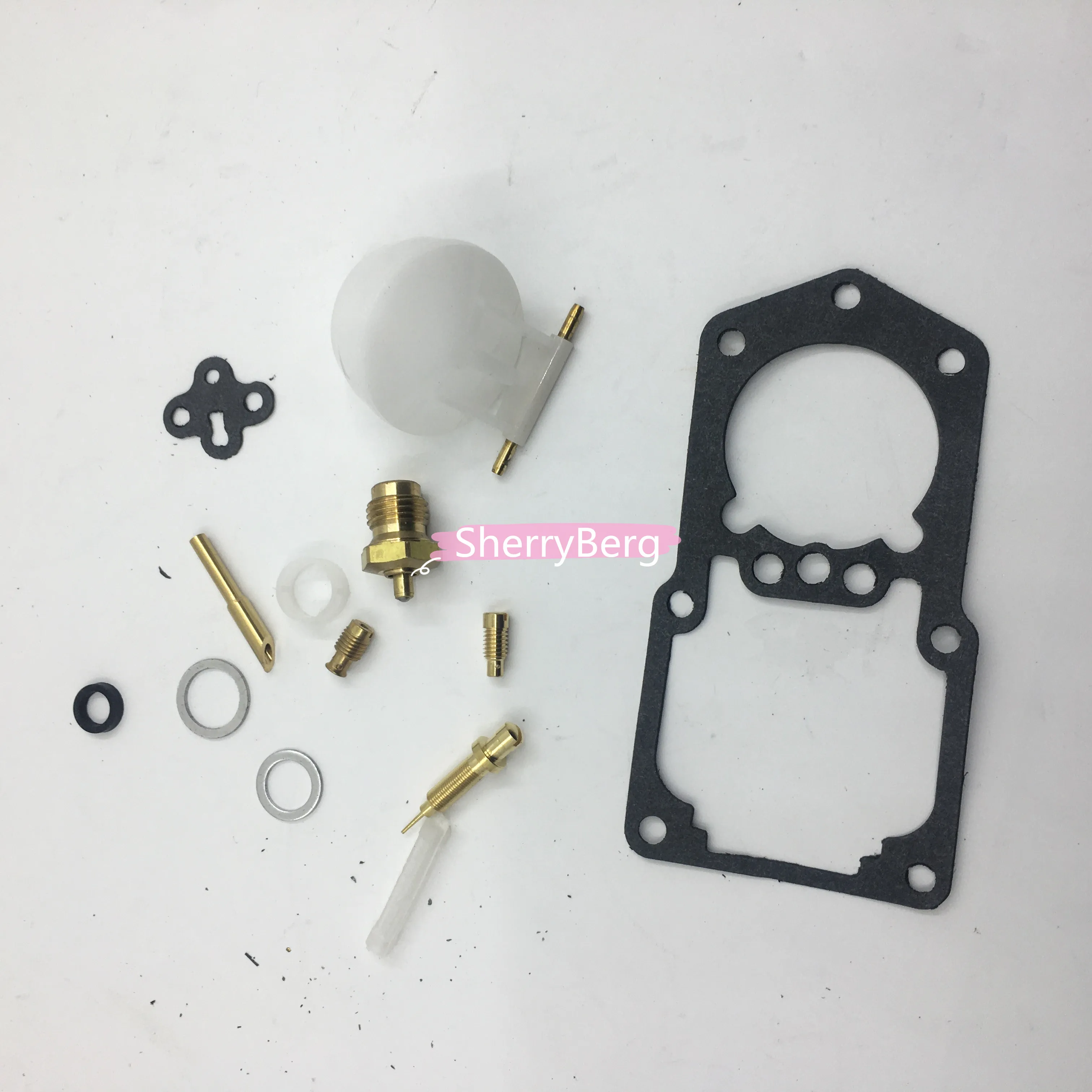 SherryBerg CARBurador vergaser CARBURETOR Carburettor repair kit rebuild kit carb gasket Kit For RENAULT R4 DELLORTO FRG 28 A