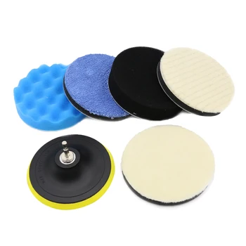 

Car Motorcycle Wool Polishing Buffing Pad Abrasive Disc Sponge Foam Pads & Washing Cleaning For For Polishing Machine Polisher