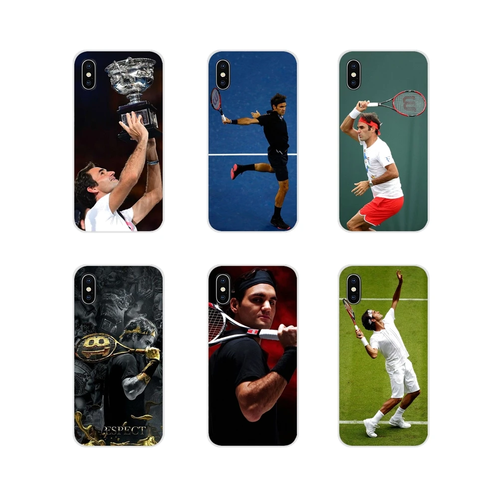 

Accessories Phone Shell Covers For Apple iPhone X XR XS 11Pro MAX 4S 5S 5C SE 6S 7 8 Plus ipod touch 5 6 Tennis Roger Federer RF