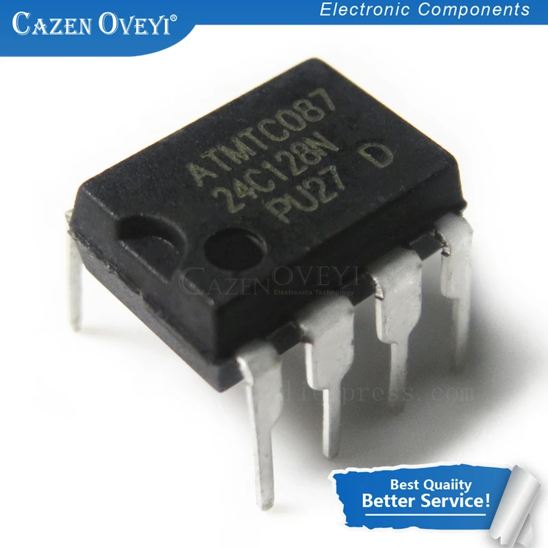 1 шт./лот AT24C128A 24C128 AT24C128-PU27 AT24C128-10PU-2.7 DIP-8 в наличии | Электронные компоненты и