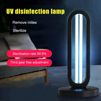 

38W UVC Light Ultraviolet Lamp 3 Modes Timing for Home Living Room Bedroom QJS Shop