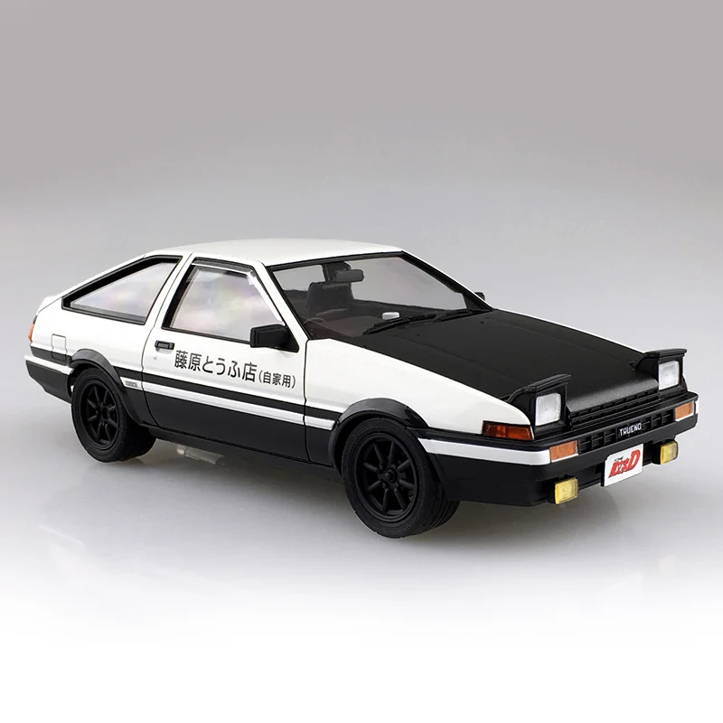 Модель автомобиля Начальная D Fujiwara Takuya AE86 последняя модель 1/24