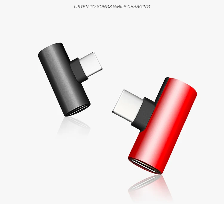Cherie двойной тип C аудио разъем для зарядки наушников Аксессуары для samsung huawei Xiaomi Oneplus USB C разветвитель наушников адаптер