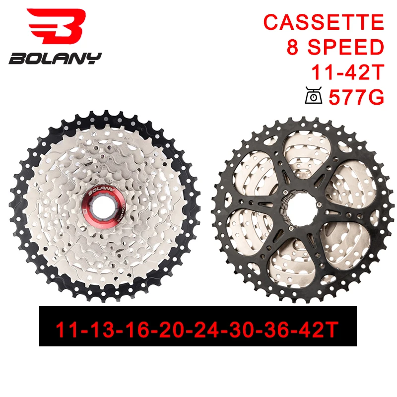 Bolany 412g cassette 11-42T MTB mountain bike freewheel ultralight  flywheel