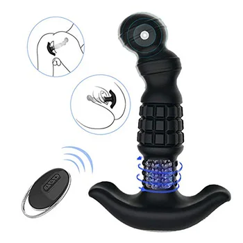 Remote Control Vibrator Male Anal Prostate Massager Butt Plug 10 Speed 360 Degree Rotating Dildo Anal Plug Sex Toys for women
Remote Control Vibrator Male Anal Prostate Massager Butt Plug 10 Speed 360 Degree Rotating Dildo Anal Plug Sex Toys for women