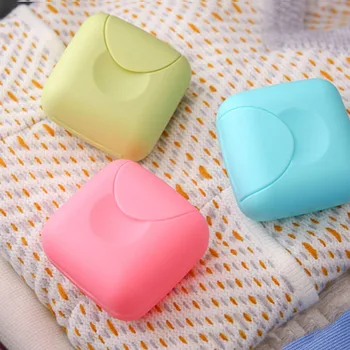 

Portable Soap Dishes Buckle Cover Soap Case Waterproof Soap Box With Cover Travel Hiking Holder Bathroom Dish Accessorie