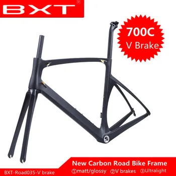 

700C Road bike frame road cycling bicycle frameset brand frame bicicletas frame with fork carbon frame racing bike frameset