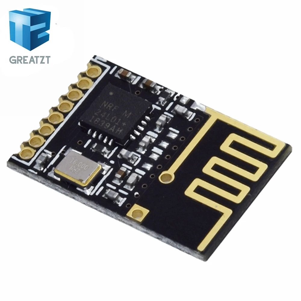 1 шт. GREATZT NRF24L01+ модуль беспроводной передачи данных 2,4G/обновленная версия NRF24L01