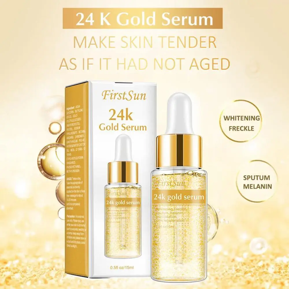 

15ml Natural Vitamin C Serum Liquid Hyaluronic Acid Essence Moisturizng Anti Aging Anti Wrinkle Serum Skin Care Tool