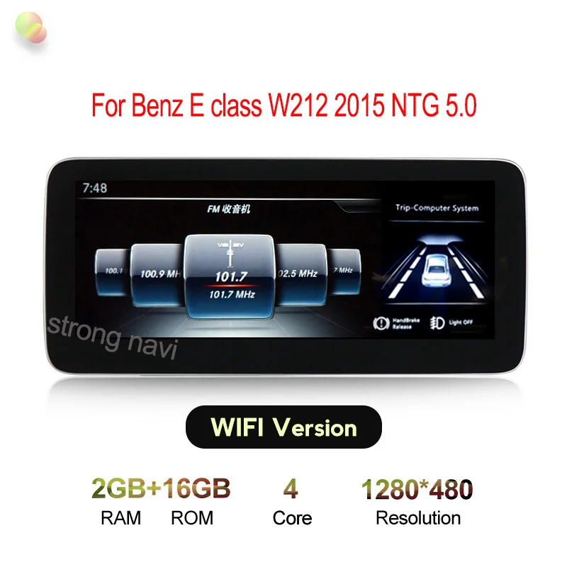 1920*720 ips экран 4+ 64G Android 9,0 дисплей для Mercedes Benz E class W212 2009- автомобильный Радио экран gps Навигация BT wifi - Цвет: 16G 2015 NTG 5.0