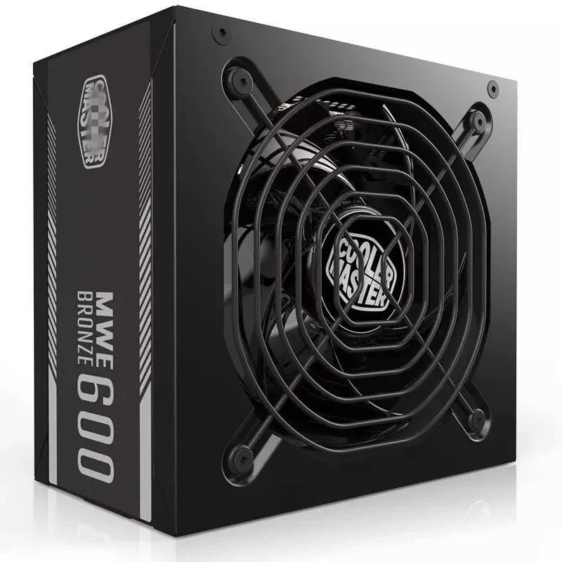 New PSU For Cooler Master MWE BRONZE 600 ATX 12V Game Mute Power Supply Rated 600W Peak 700W Power Supply MPX-6001-ACAAB