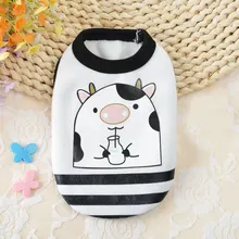 

Lovely Small Dog Cat Warm Vest Winter Fleece Cartoon Printed Puppy Pet Cat Dog Clothes For Small Medium Dogs T-shirts Size 3XS-S