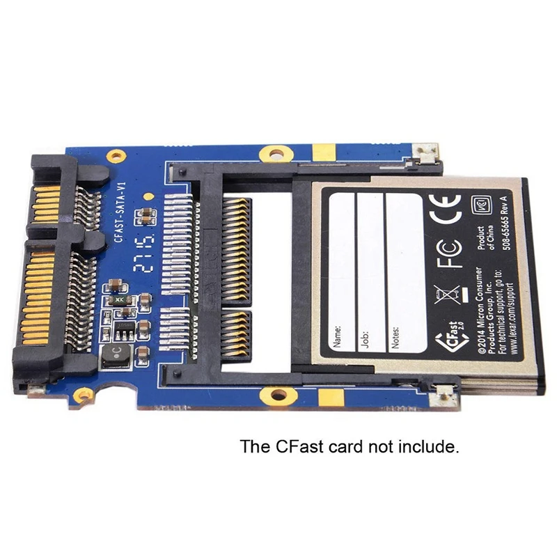 CFast для SATA 22Pin адаптер карт жесткий диск чехол SSD HDD кардридер ПК ноутбука SA