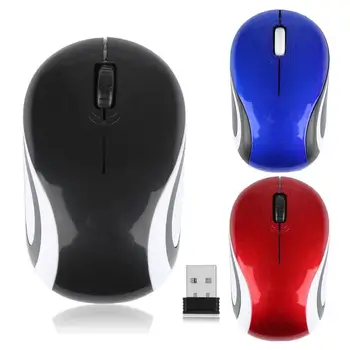 

USB 2000DPI 2.4Ghz Wireless Mouse USB 2.0 Receiver Mini Computer Gaming Mouse 3 Buttons Optical Ergonomic Mice For PC Latop
