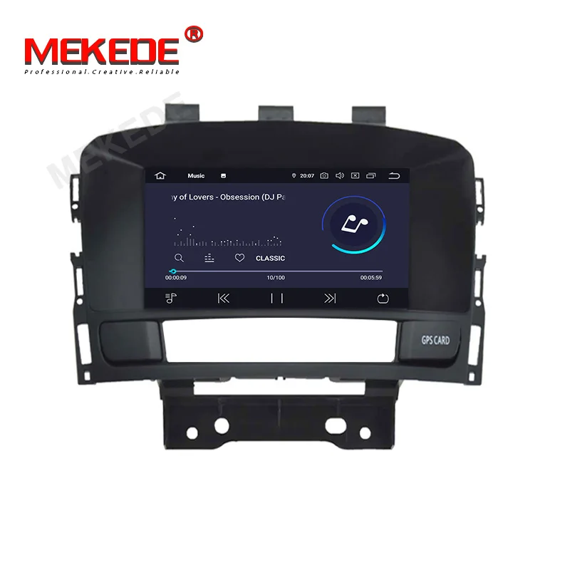 Cheap 7inch Android 9.0 CAR DVD GPS navigation player For OPEL Vauxhall Holden Astra J 2010-2013 Car RADIO stereo Support WIFI4G 64G 2