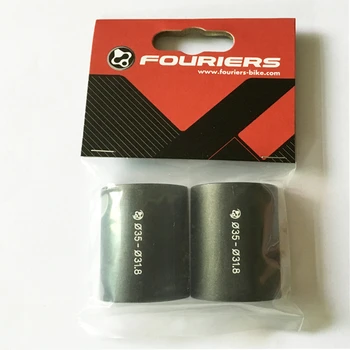 

FOURIERS Stem Reducer Sleeve Adaptor Aluminium alloy for bar bore 35mm to 31.8mm Bicycle Fork Tube Shim Adapter AC-A002