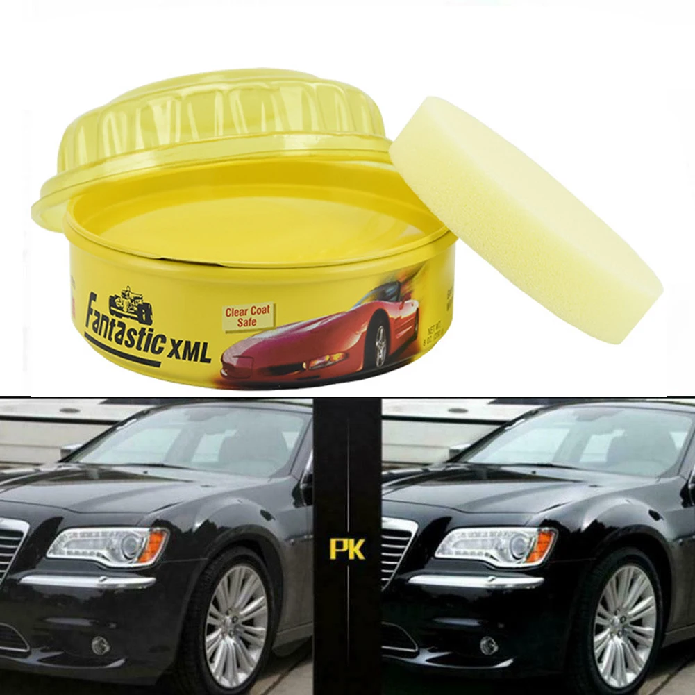 Carnauba Paste Car Wax High-Gloss Shine Auto Cleaning Polish Auto Detailing Lasting Super hydrophobic scratch removal longest lasting car wax