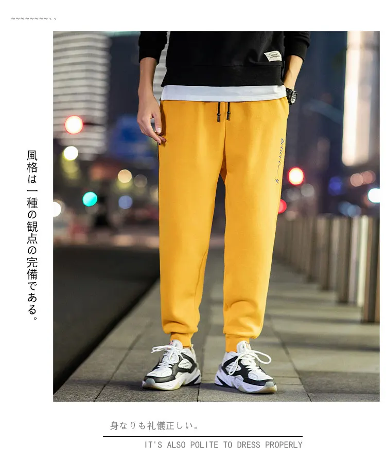 2022 Spring Autumn Black GREEN Men Pants Fashions Joggers Casual Sweatpants Track Men'S Sweat Trouser grey track pants