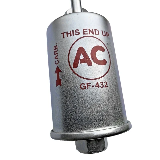 Fuel Filter GF432 Gas Filter with AC Writing for Chevrolet 19691972