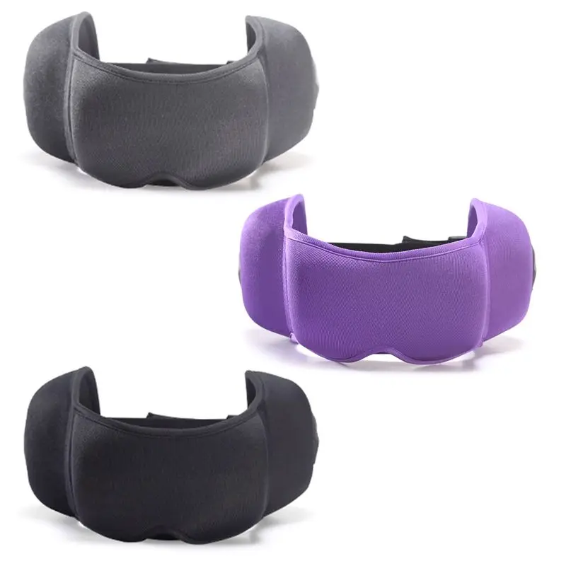 

Eye Mask Sleeping Music Earphone 3.5mm Stereo with Retractable Audio Cable X5XC
