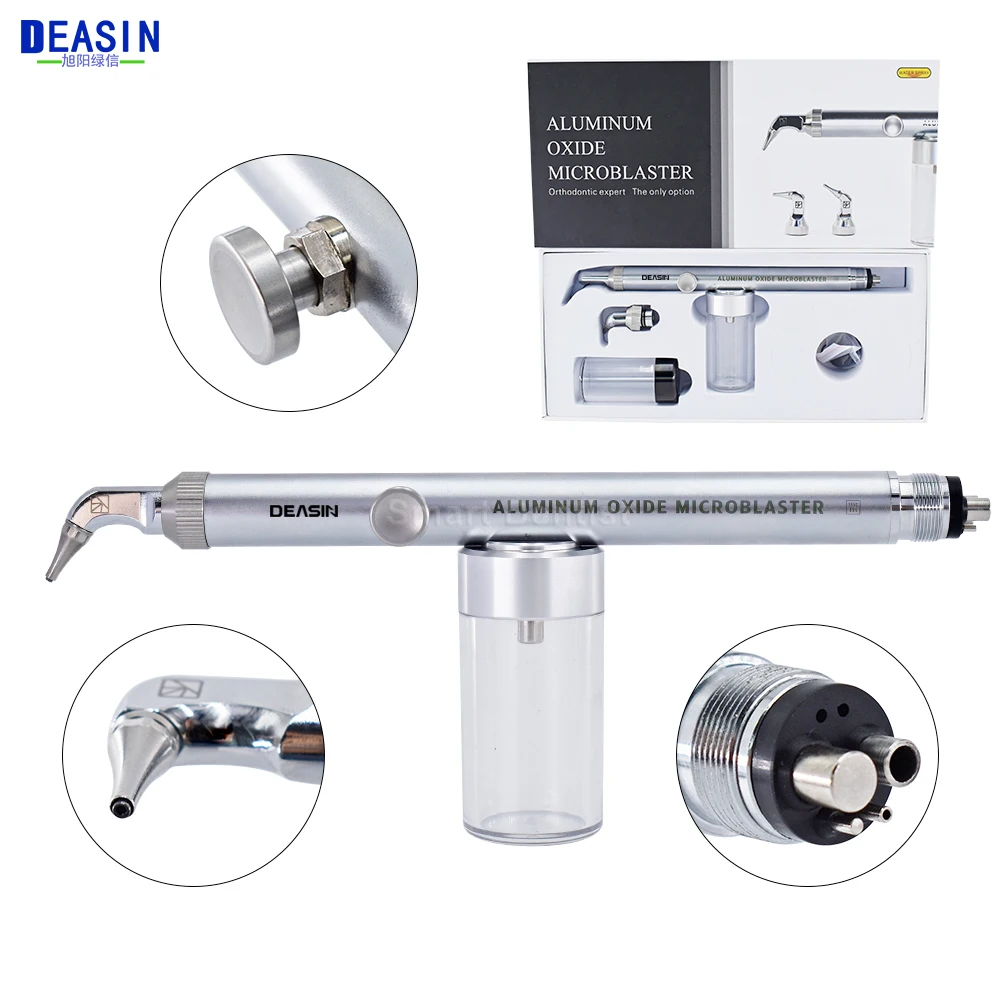 DEASIN 2in1 Dentistry Aluminum Oxide Micro blaster/Dental Alumina Air Abrasion Polisher Microetcher Sandblasting With Water Spra | Красота и