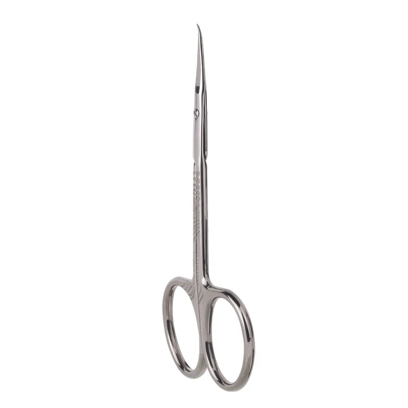 1pc STALEKS SX-21-1z Stainless Steel Dead Skin Scissors Russian Style Bending Eyebrow Scissors Zebra Pattern Makeup Tools 5