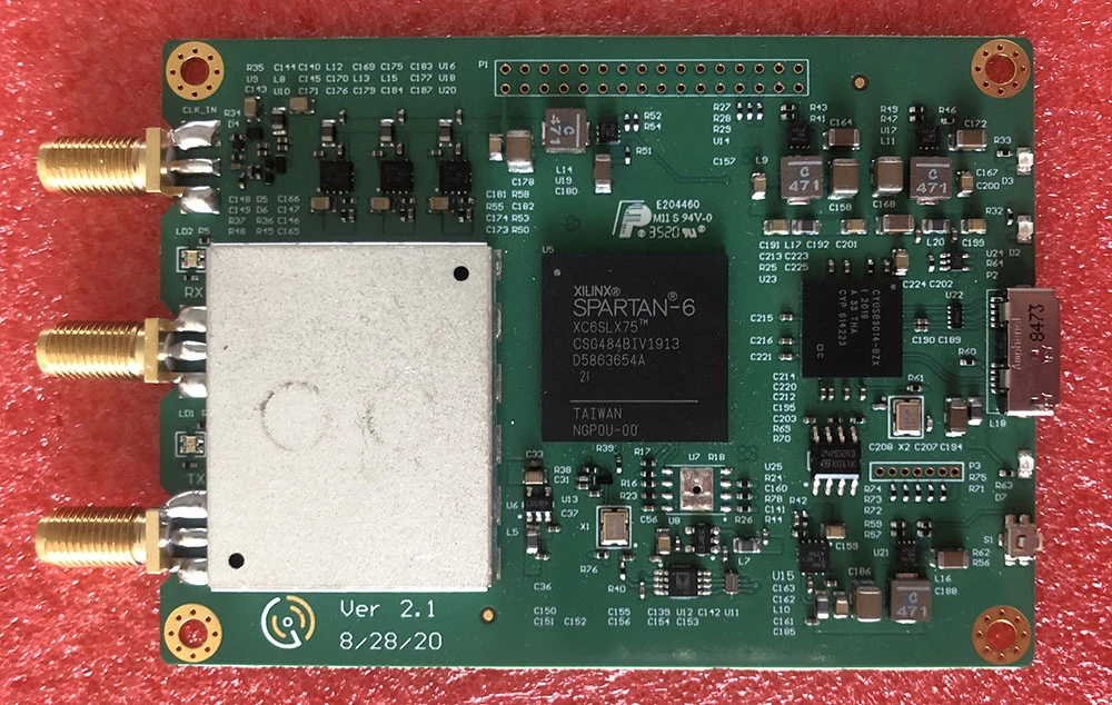 Spartan-6  USB3.0 SDR Software Radio Receiver AD9364 Development Board 70M-6GHZ N750X  CompatibleFor USRP B200 MINI