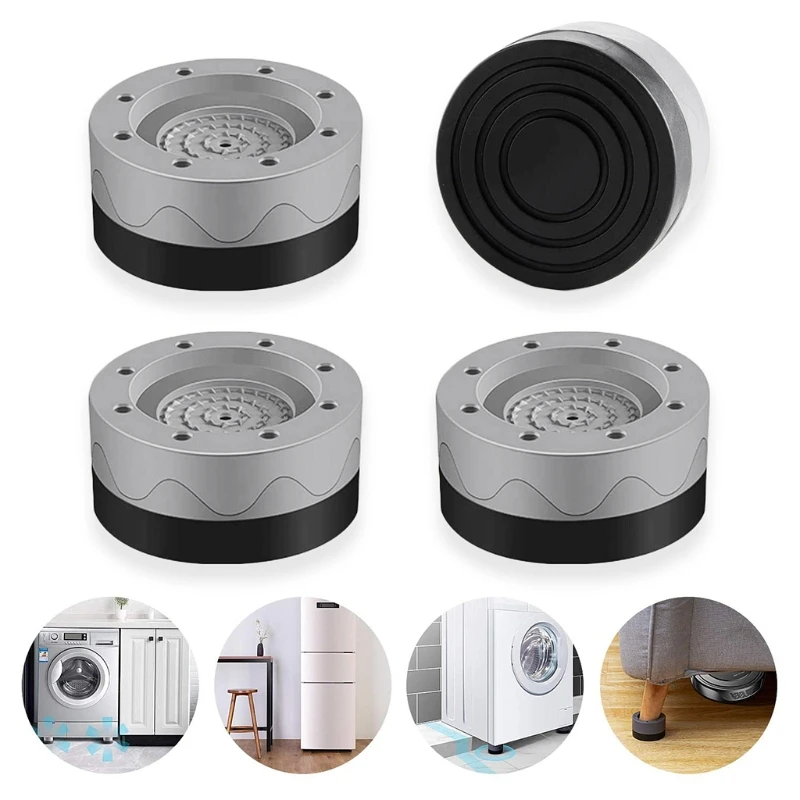 4 Pcs Washing Machine Foot Pads for Washer Dryer Anti Slip Mat Rubber Vibration Reduction and Shock Absorber | Бытовая техника