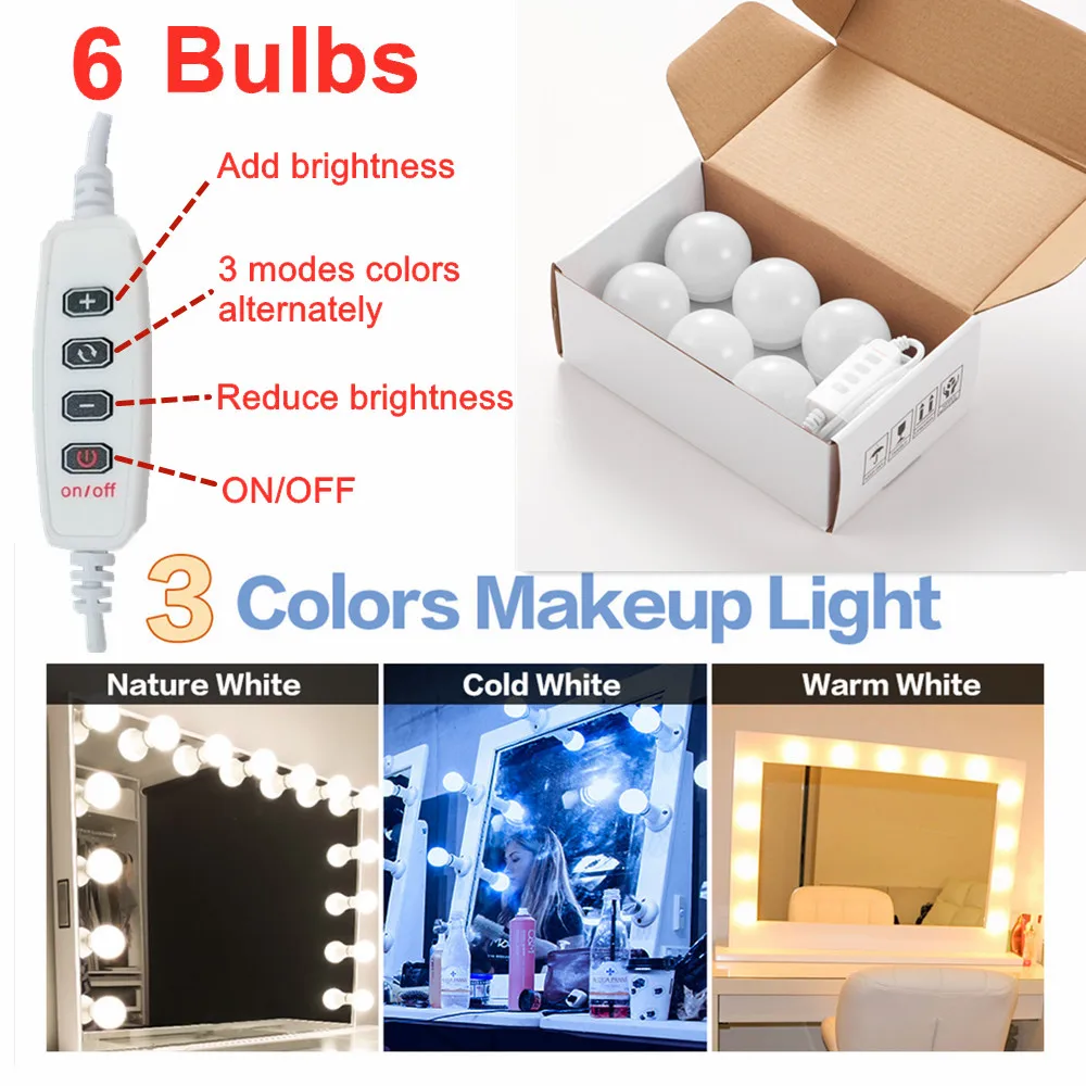 6 bulbs