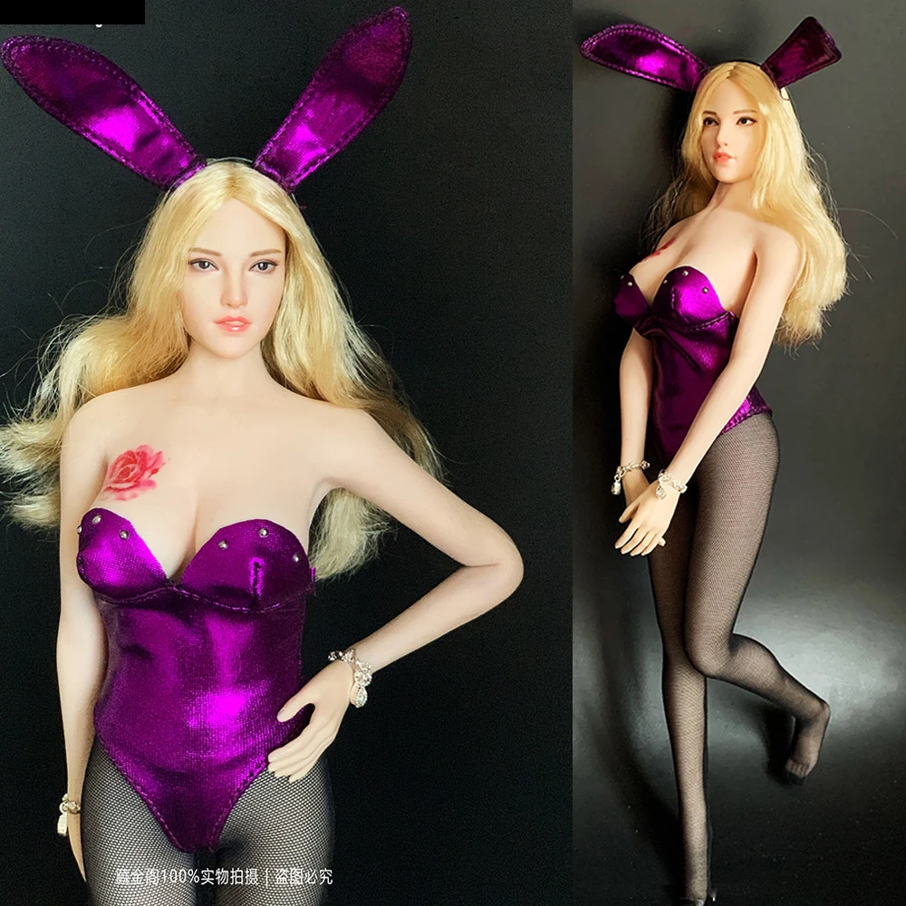 ACGN аниме 1:6 Косплей зайчика для девушек сексуальная форменная комбинезон CJG-W018A с