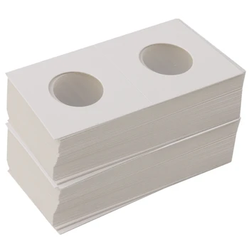 

100pcs 2'x2' Stamp Square Coin Cover Holders Storage Cases 25 mm Coin Supply