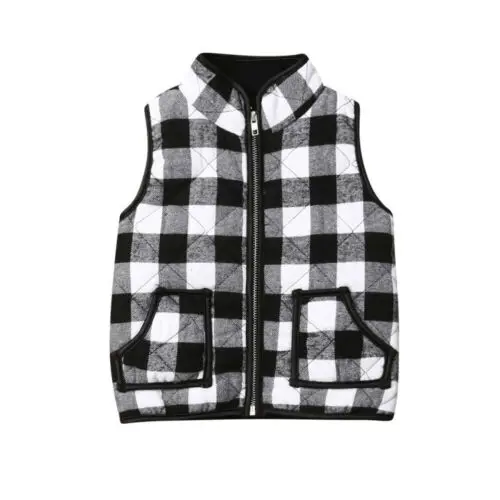 baby girl sleeveless jacket