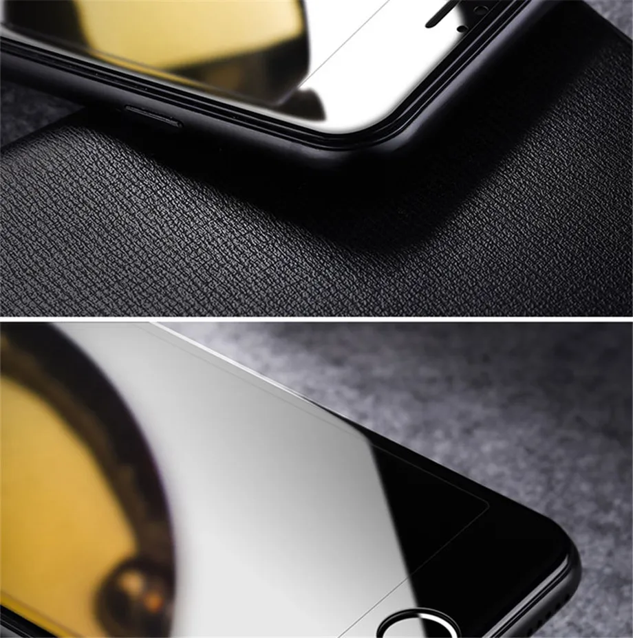 phone screen protectors Full Cover Tempered Glass on For iPhone 7 8 6 6s Plus Screen Protector Protective Glass For iPhone X XS Max XR Curved Edge Film cell phone screen protector