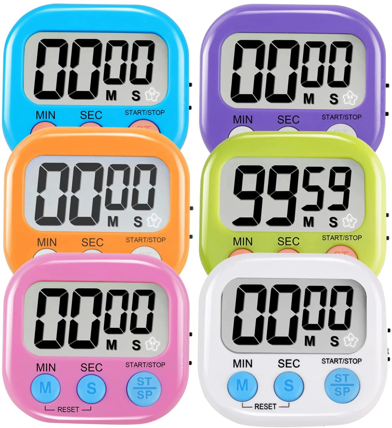 Pack Digital Timer For Teacher Small Timers For Kids Back Big
