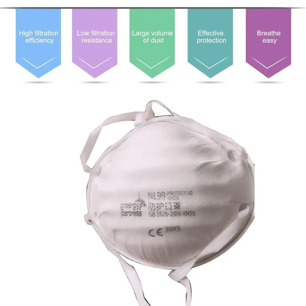 

FFP2/FFP3 anti-fog protective mask Breathable Face Mask with valve dust-proof anti-fog mask Protective Mask High Efficiency