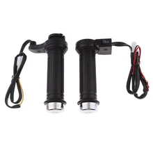 1 пара 12V 7/8 ''22 мм руль грелка для рук захваты для мотоцикла