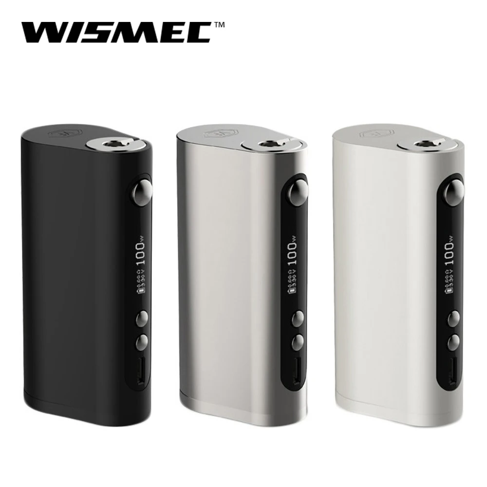 Original Wismec Vape Forward Vaporflask Stout TC Box Mod 100W TC-Ni/TC-Ti/TC-SS mode Electronic Cigarette box mod VS GEN3 DUAL