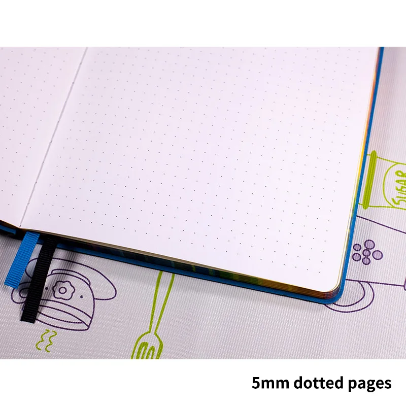 Carnet de notes page Pointillé A5 Couverture souple Smooth Colours