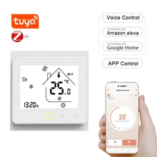 Wi-Fi Smart Thermostat für Boden Temperatur Controller APP Control Kompatibel mit Alexa Google Home Wasser Heizung für Hause
