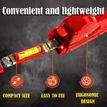 All In One Picture Hanging Tool 200CM Level Ruler Photo Frame Positioning Calibration DIY Hanger Suspension Tool