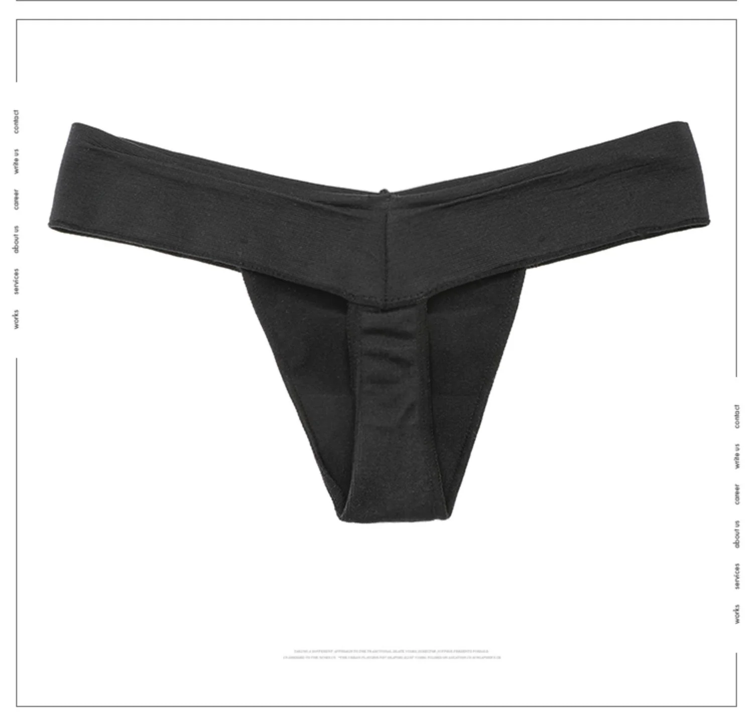 VDOGRIR Women Sports Panties Underwear Seamless Cotton Thongs V Waist Female Comfortable G-String Soft Lady Lingerie Tanga cotton panties