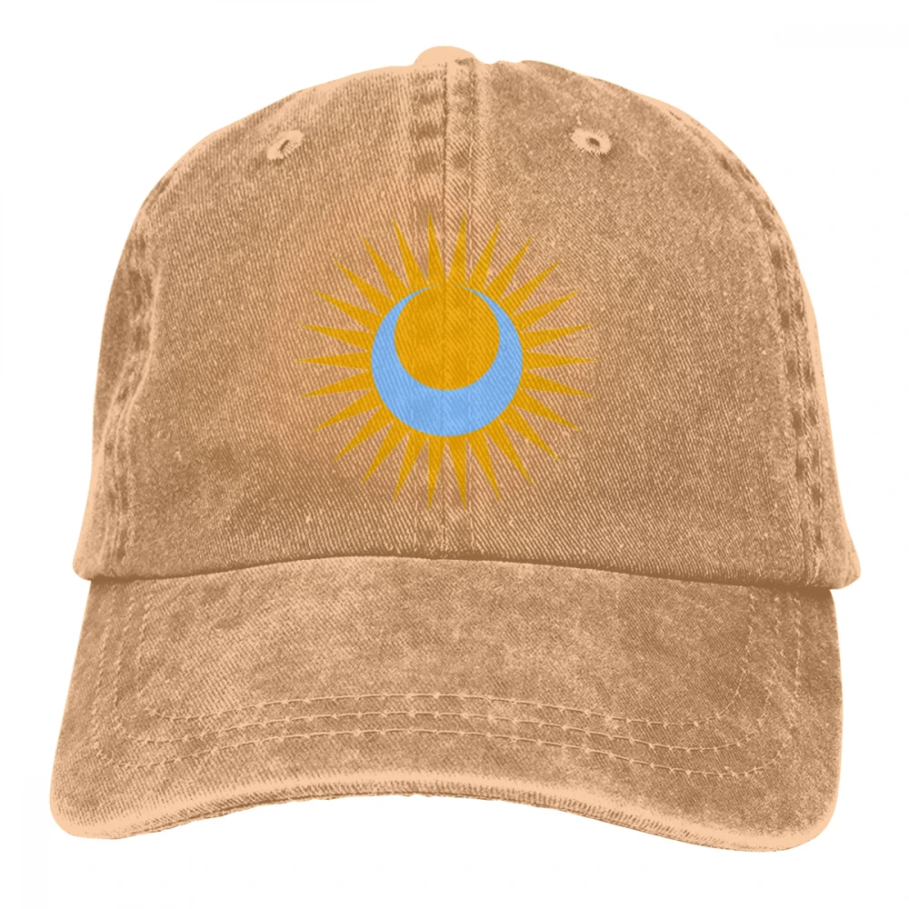 King Crimson Sun Casquette черные унисекс Мужские Женские джинсовые бейсболка с ремешком кепки регулируемые Гольф папа шляпа - Цвет: Хаки