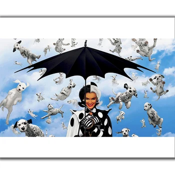 

5D Diamond Painting Cartoon Dalmatians Dogs Diamond Embroidery Moasic Full Square Cross Stitch Kits Wall Home Decoration Gift