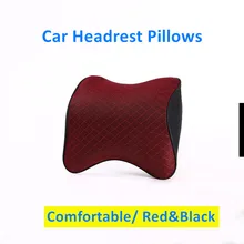 Автомобильный подголовник с эффектом памяти, автомобильные подушки для шеи, Автомобильный подголовник для отдыха, подушка, универсальная поясничная поддержка спины, автомобильные аксессуары