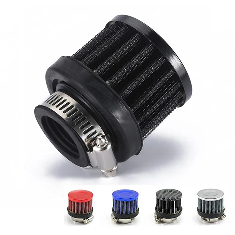 Universal 25mm Car Air Filter Clip On Auto Round Conical Cold Air