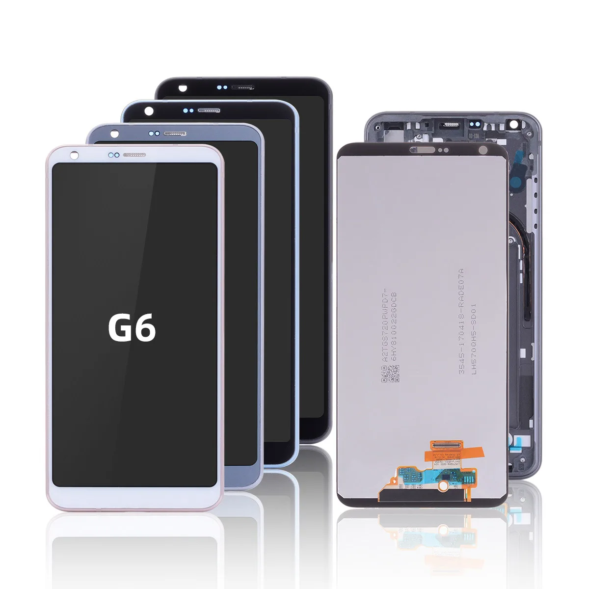 

100% tested Grade AAA LCD Display For LG G6 LCD For LG G6 H870 H871 display LCD Screen Touch Digitizer Assembly with frame