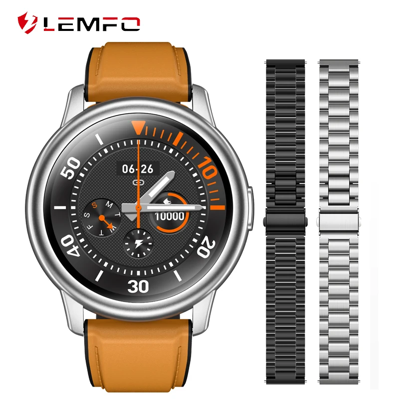 LEMFO LF28 Smart Uhr Männer Wasserdichte IP68 relogio inteligen 1,28 zoll  Full Touch Bildschirm Fitness Tracker Herz Rate Smarwatch|Smart Watches| -  AliExpress