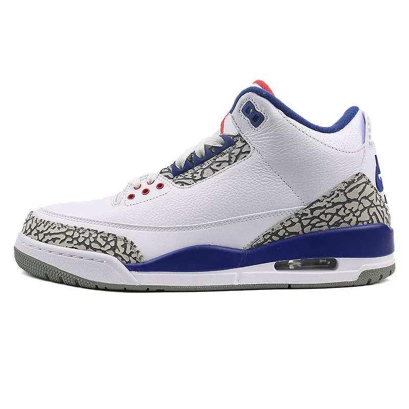 Оригинальные оригинальные мужские баскетбольные кроссовки Air Jordan 3 AJ3, спортивные уличные кроссовки, спортивная Дизайнерская обувь 854262-001