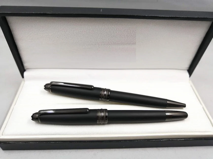 

Wakaka 163 Metal Ultra Black Clip Ballpoint Pen Roller Ball Pen Free shipping