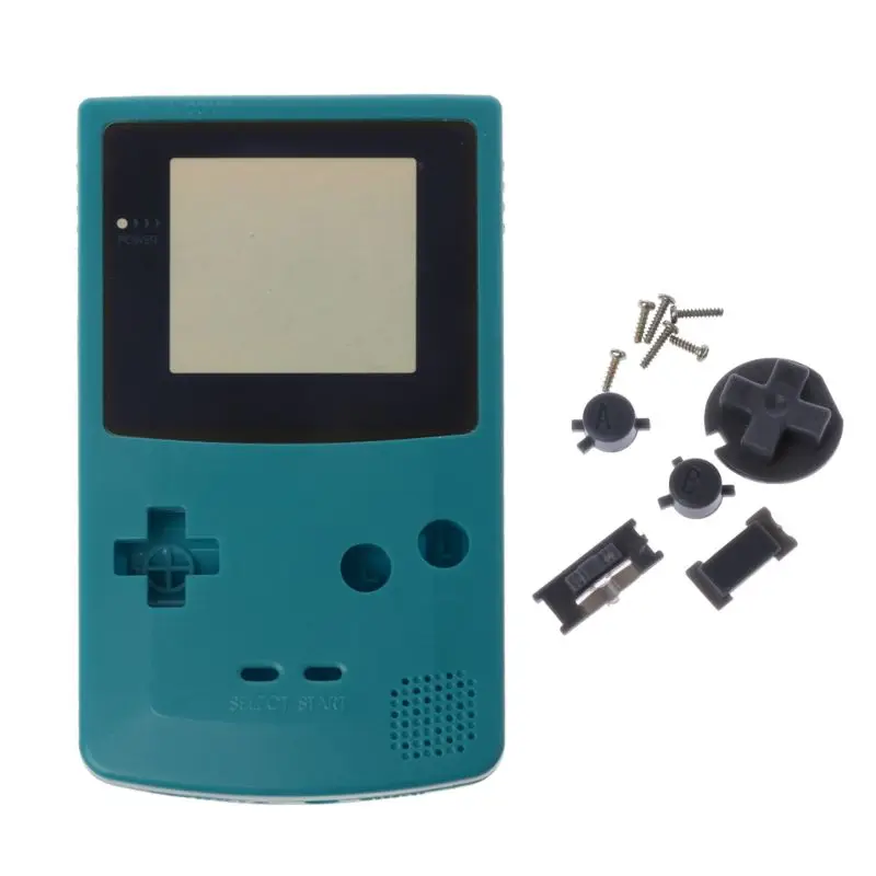 Полный Корпус чехол Обложка для Nintendo Game Boy Цвет GBC ремонтная часть Корпус в виде ракушки пакет U50D